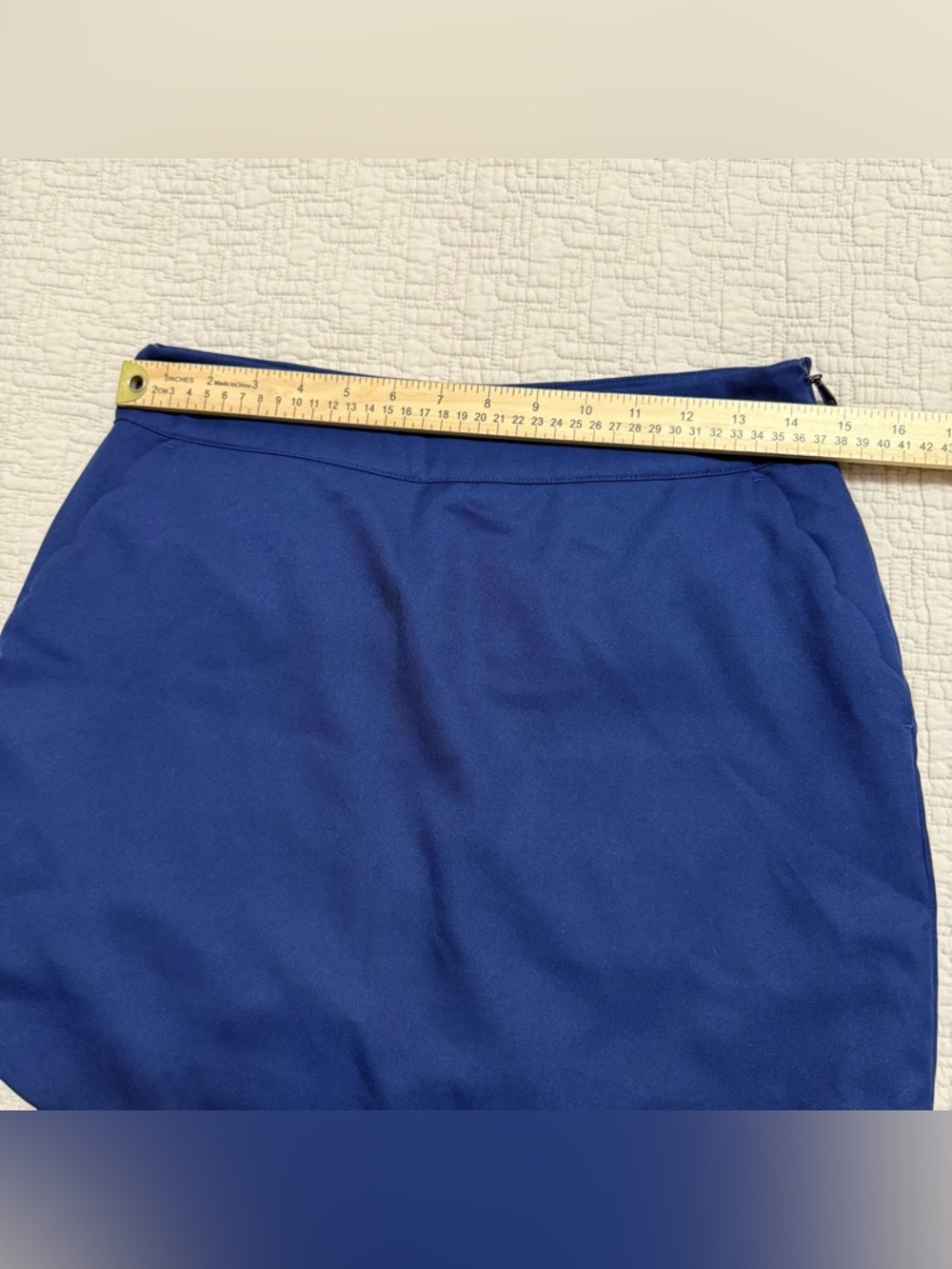 Vineyard Vines Scallop Golf Skort Size 2 Navy Pickleball Tennis - Picture 6 of 11